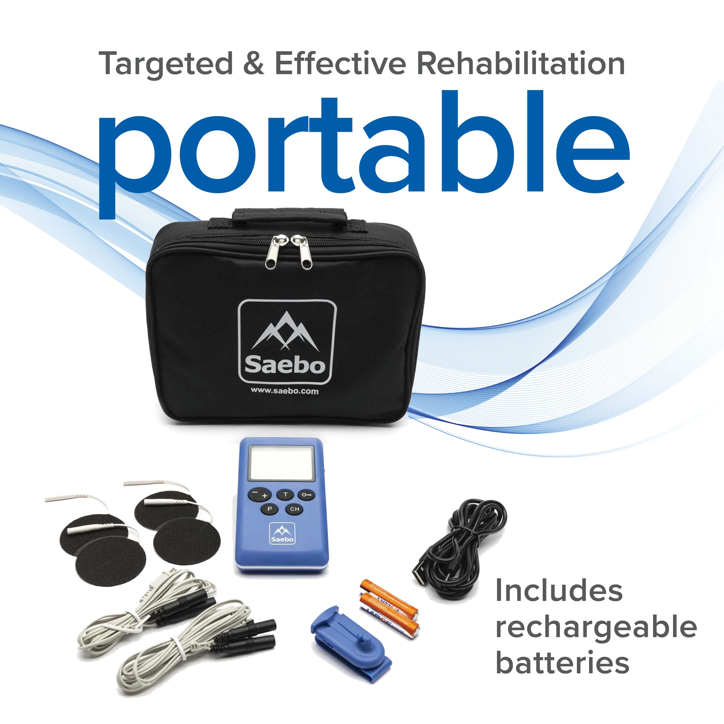 SaeboStim Pro "4-in-1" Neuromuscular Estim - Image 3